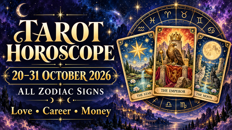 Tarot Horoscope October 20–31, 2026: All Zodiac Signs 🔮